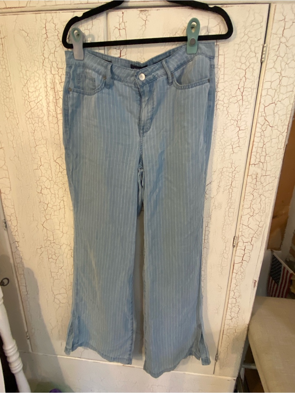 NYDJ Light Blue Pinstripe Women’s pants